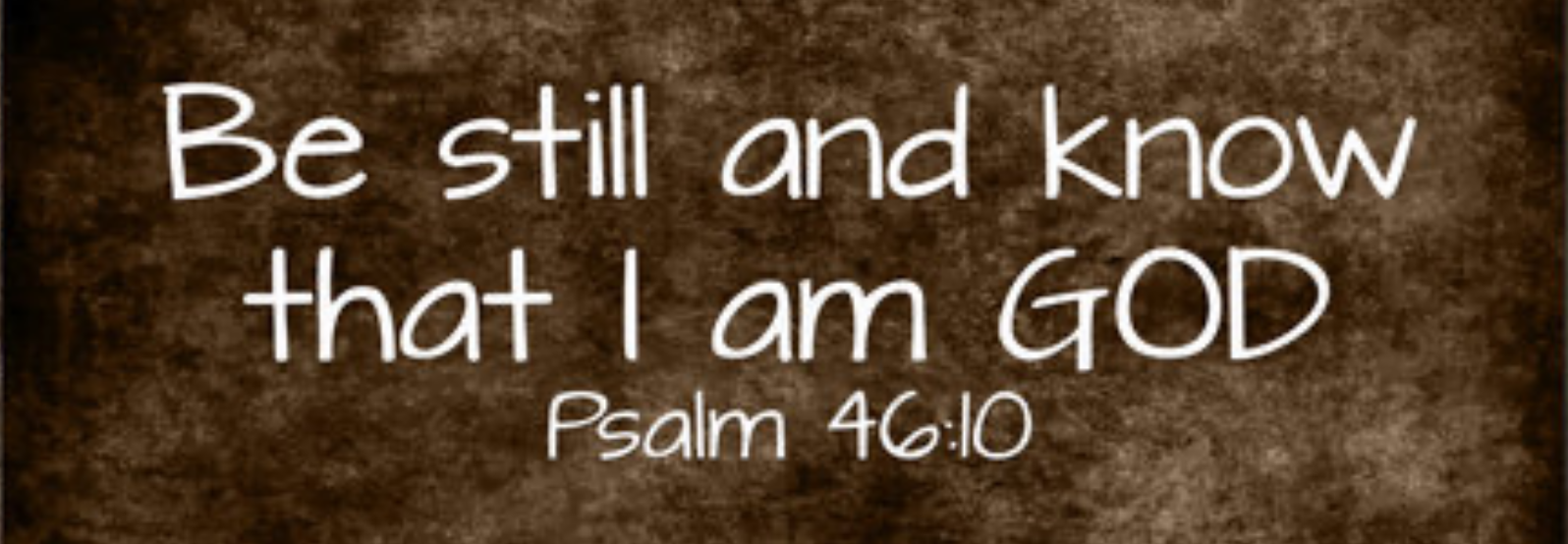 Be Still